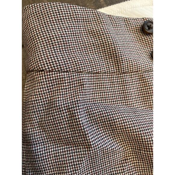 Banana Republic Jackson Fit Stretch Petite Wool Wide Leg Trouser Pant Size 10P - Picture 8 of 9